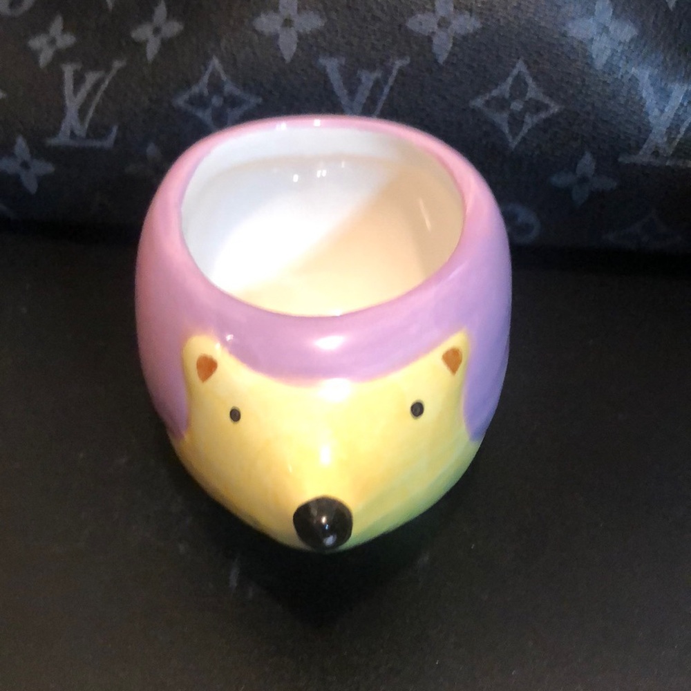 Vintage Hedgehog planter